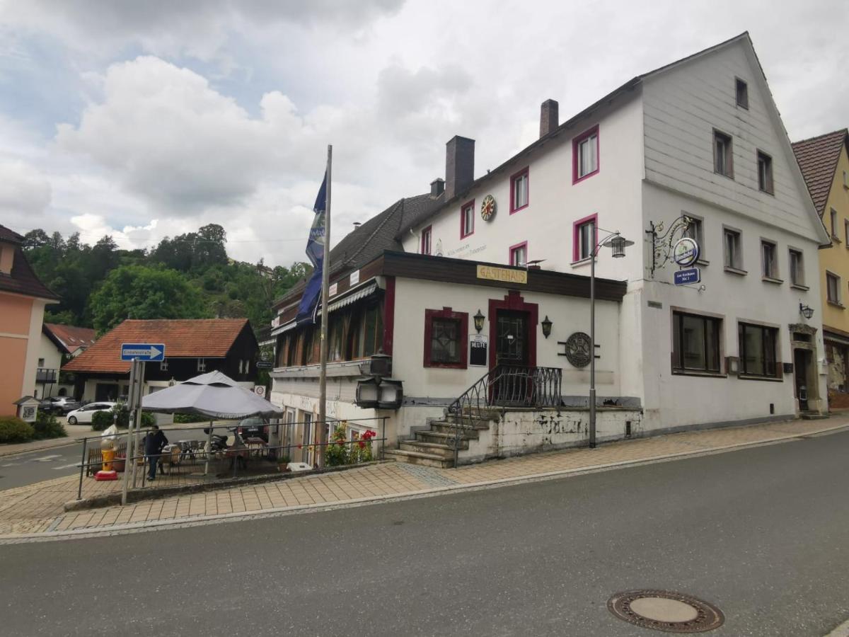 Gaestehaus Am Rathaus Pottenstein Eksteriør bilde